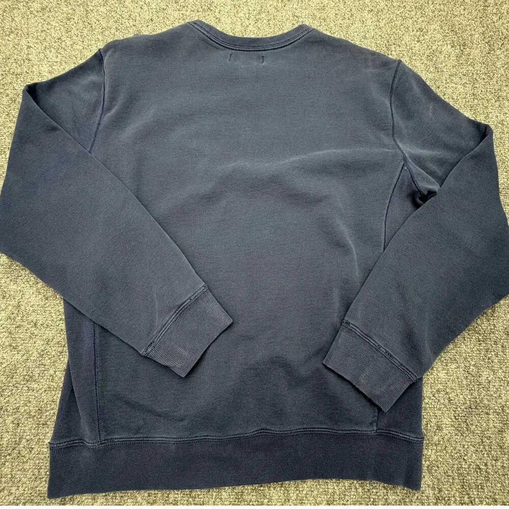 Polo Ralph Lauren Sweatshirt Mens S Navy Blue Pony Crewneck Pullover